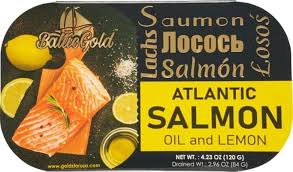 Baltic Gold Atlantic Salmon Oil & Lemon, 120g