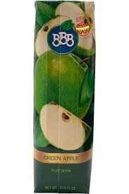 BBB Green Apple Fruit Drink, 1L