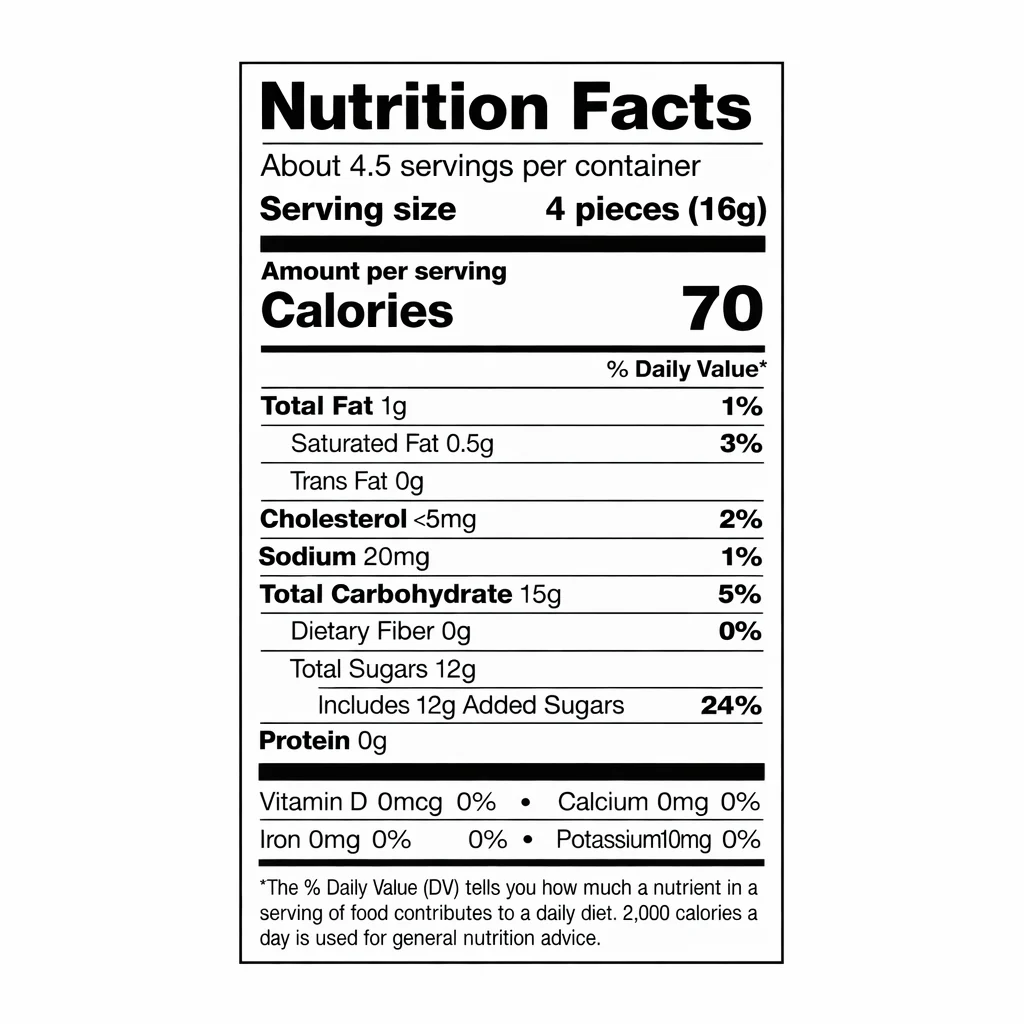 Werther's Original Caramel Coffee Hard Candies, 2.65oz - Image 2
