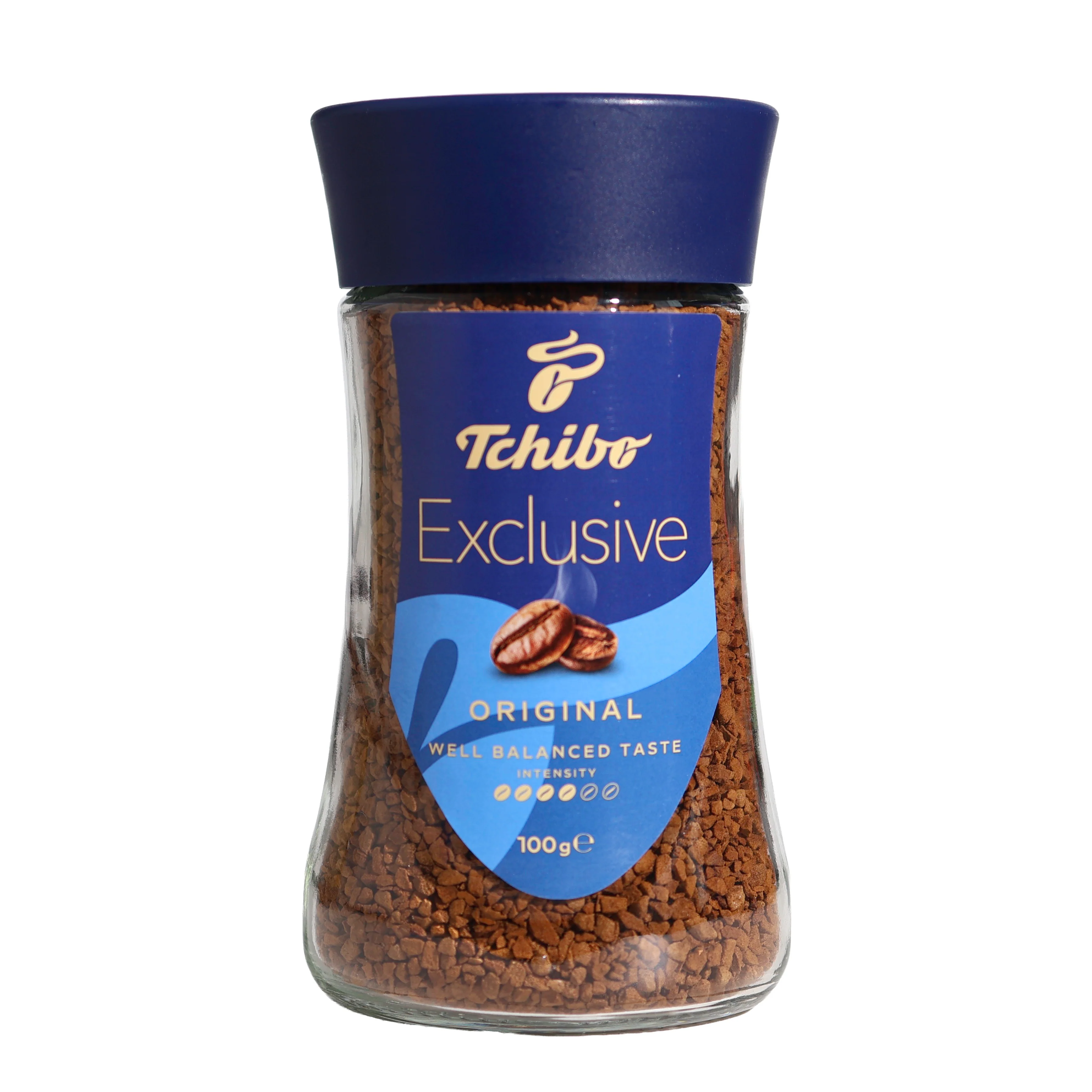 Tchibo Exclusive Original Freeze-Dried Instant Coffee, 3.5oz