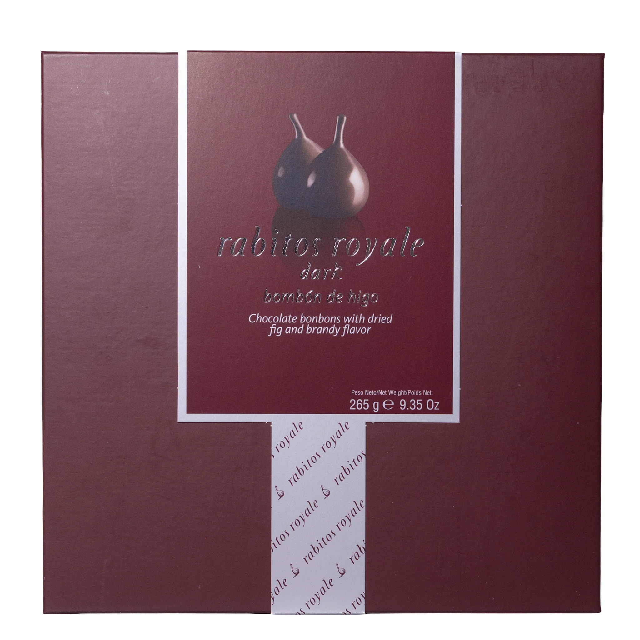 Rabitos Royale Dark Fig Bonbons 15pc, 9.35oz