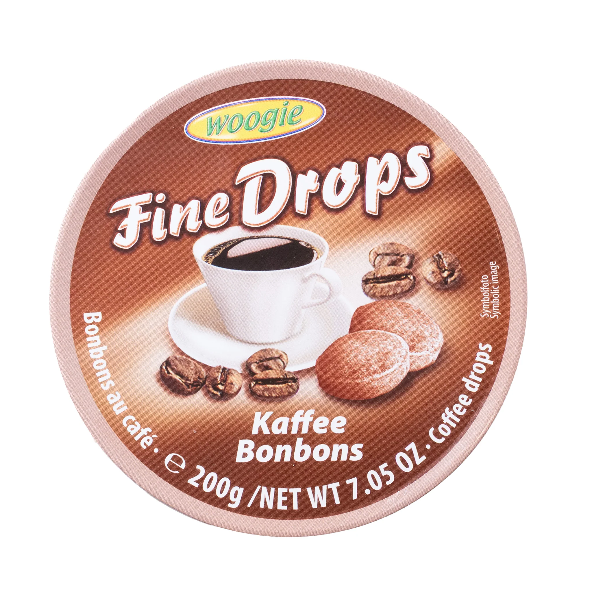 Woogie Fine Drops Kaffee Bonbons Coffee Drops, 7.05oz