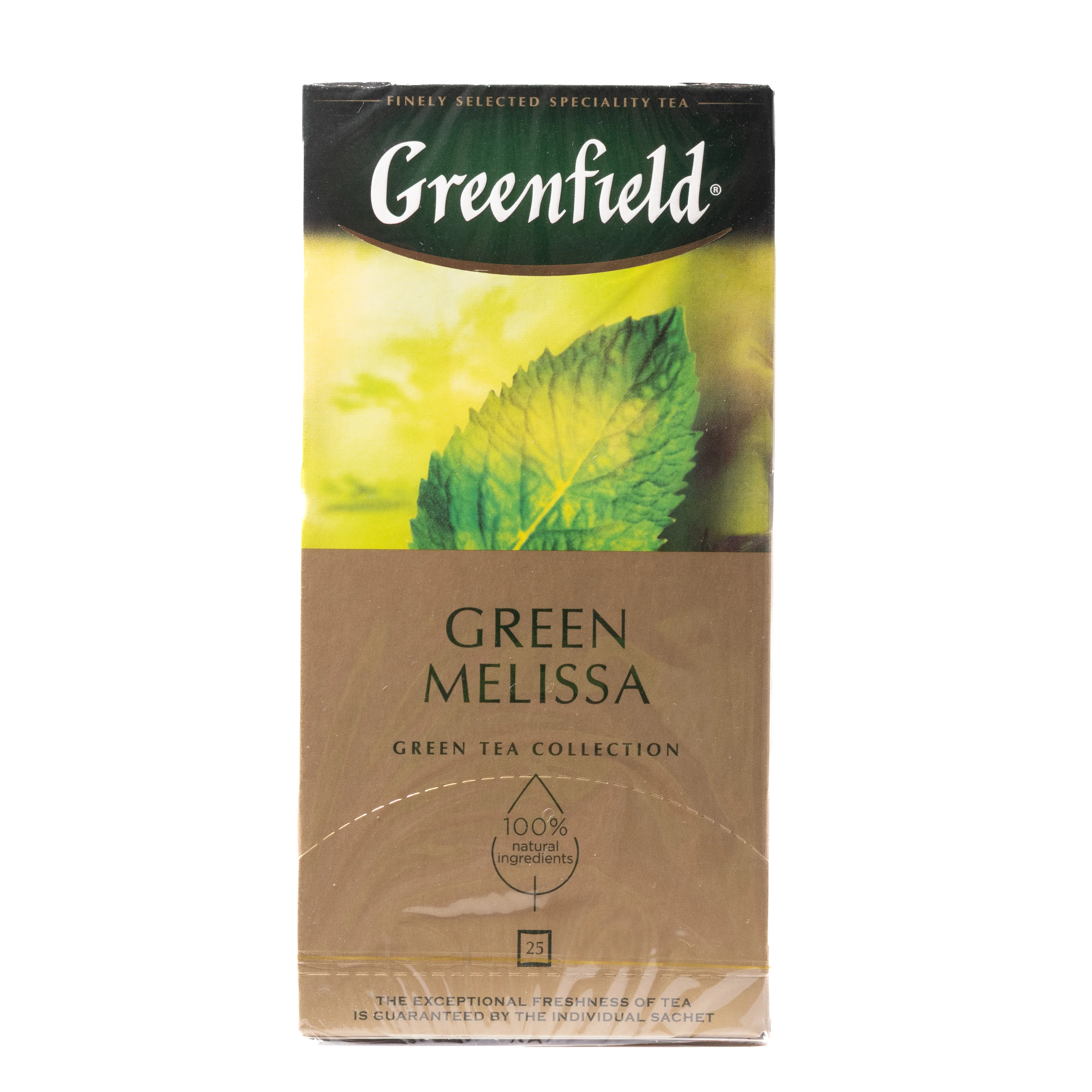 Greenfield Green Melissa Green Tea Collection, 25 Tea Bags