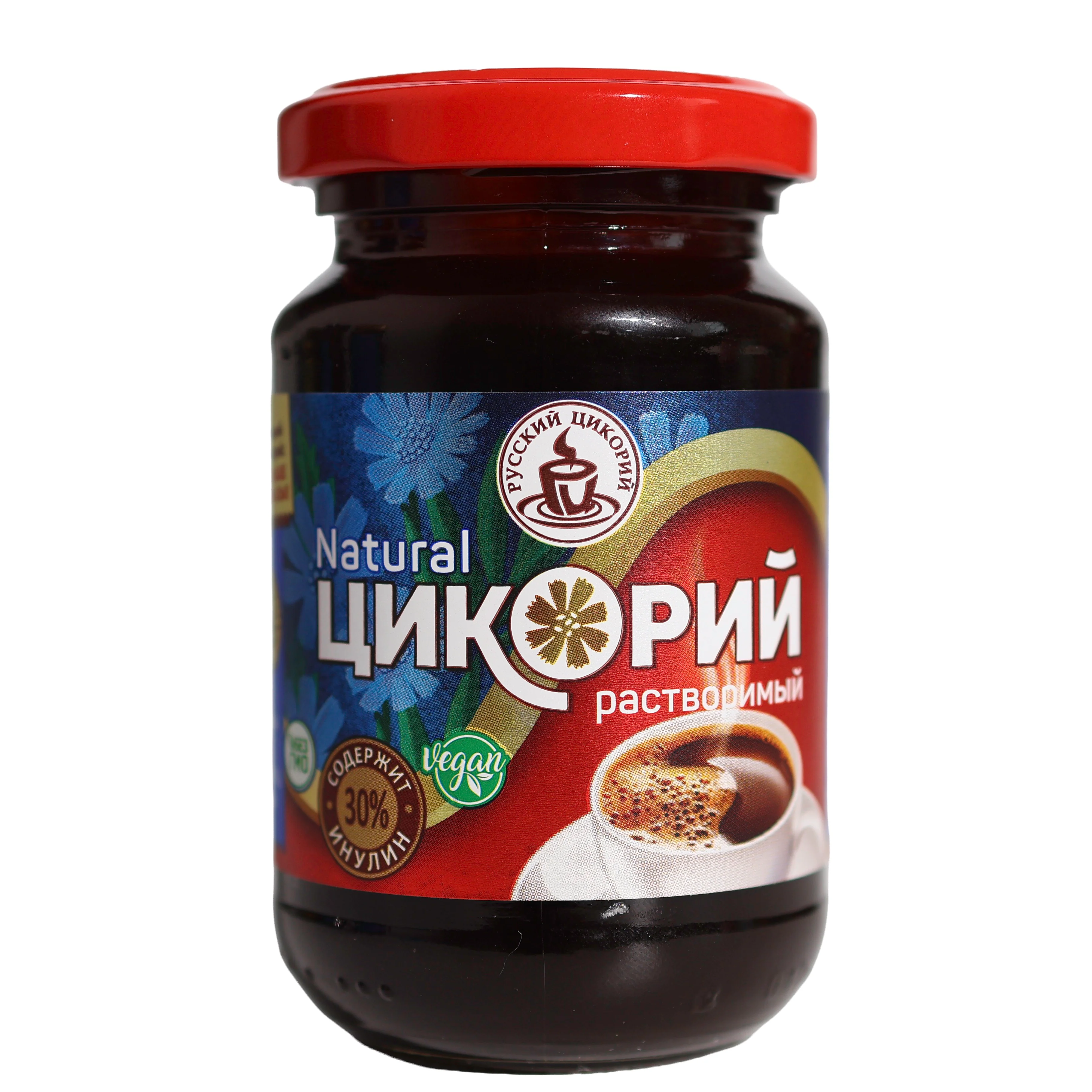 Russkiy Tsikoriy Natural Instant Chicory Coffee Drink, 7.06oz