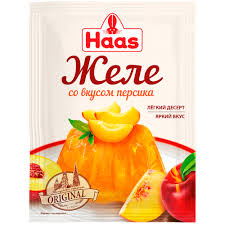 Haas Peach Jelly, 50g
