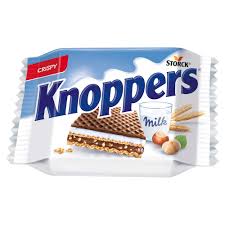 Knoppers Crispy Milk Hazelnut Waffle, 25g