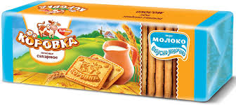 Korovka Sweet Biscuits w/ Milk, 375g