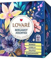 Lovare Bergamot Assorted Tea, 32 Tea Bags