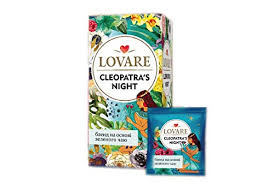 Lovare Cleopatra’s Night Green Tea Blend, 24 Tea Bags