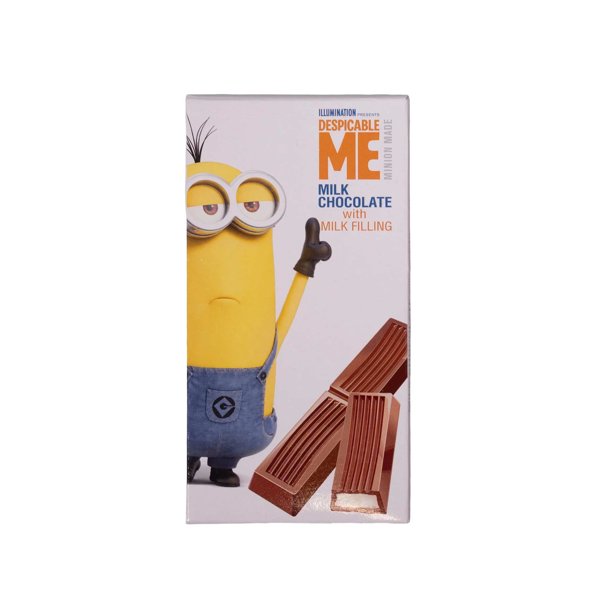 Lubimov Kids Despicable Me Milk Chocolate with Milk Filling, 3.52oz
