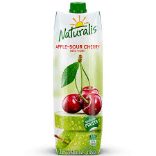 Naturalis Apple-Sour Cherry Juice, 1L
