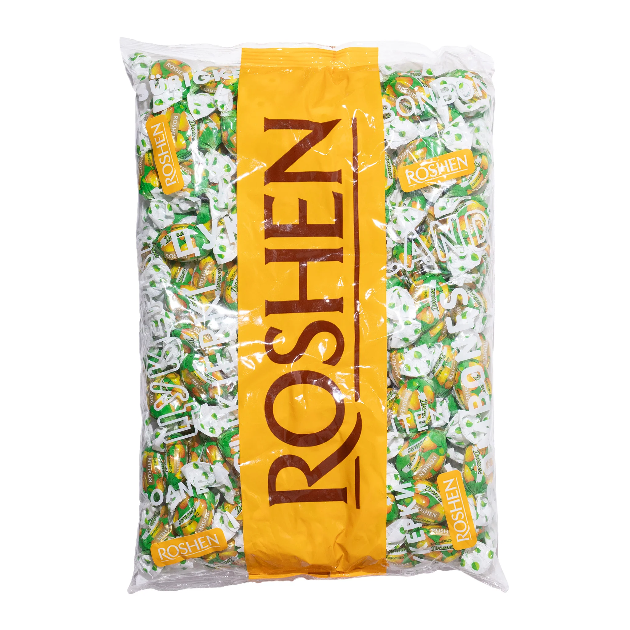 Roshen Karamelkino Duchess Pear Hard Candies, 2.2lb - Image 2
