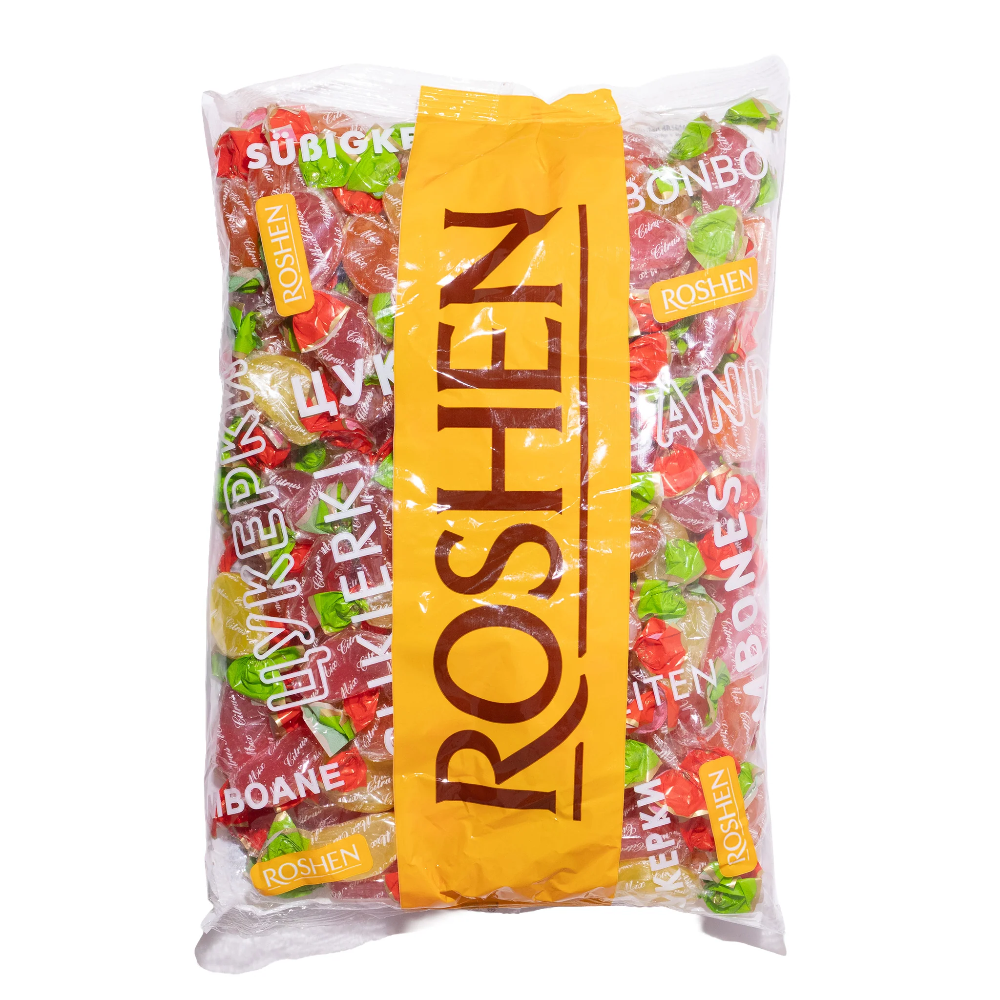Roshen Citrus Mix Citrus Flavored Hard Candies, 2.2lb - Image 2