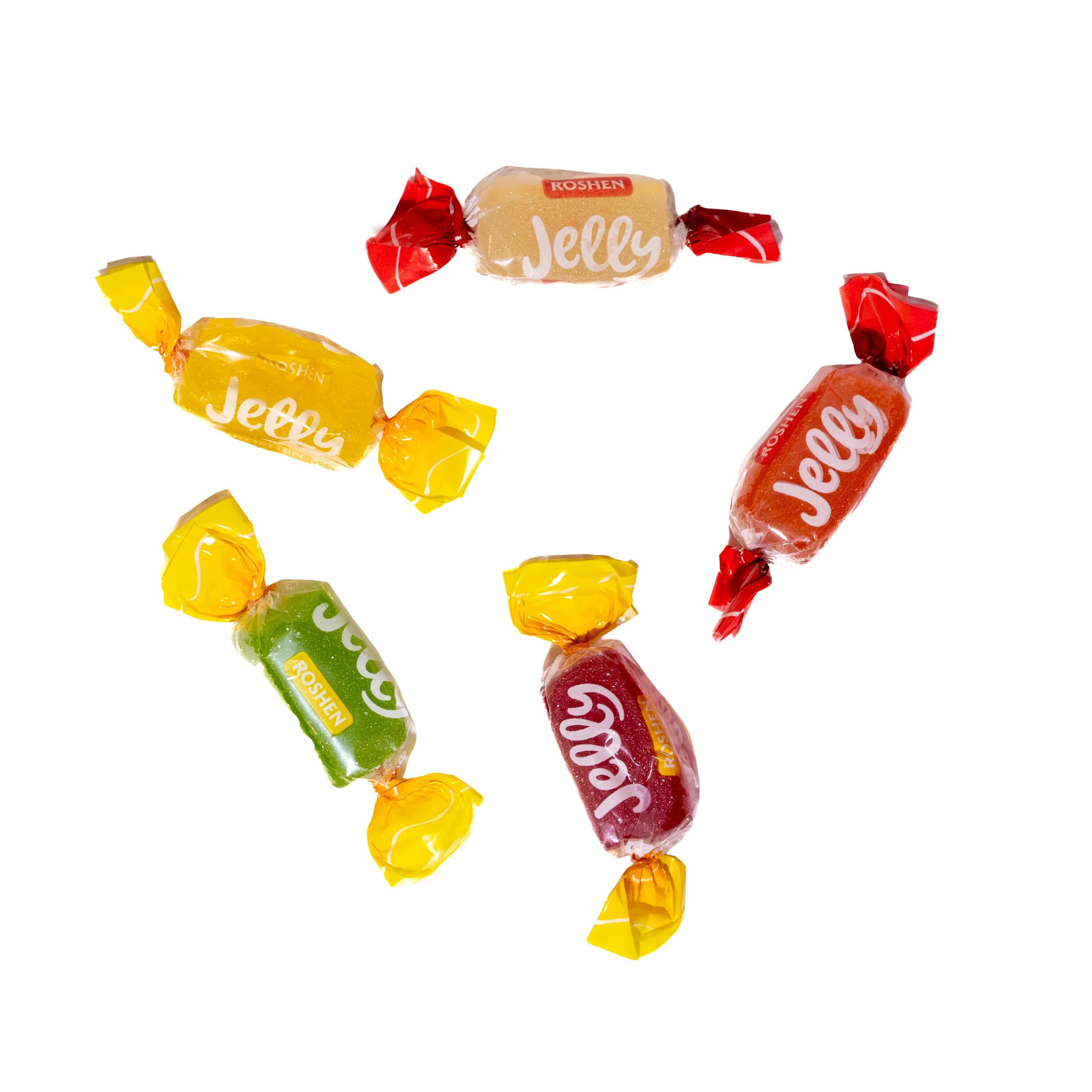 Roshen Jelly Soft & Juicy Mixed Fruit Jelly Candy, 2.2lb