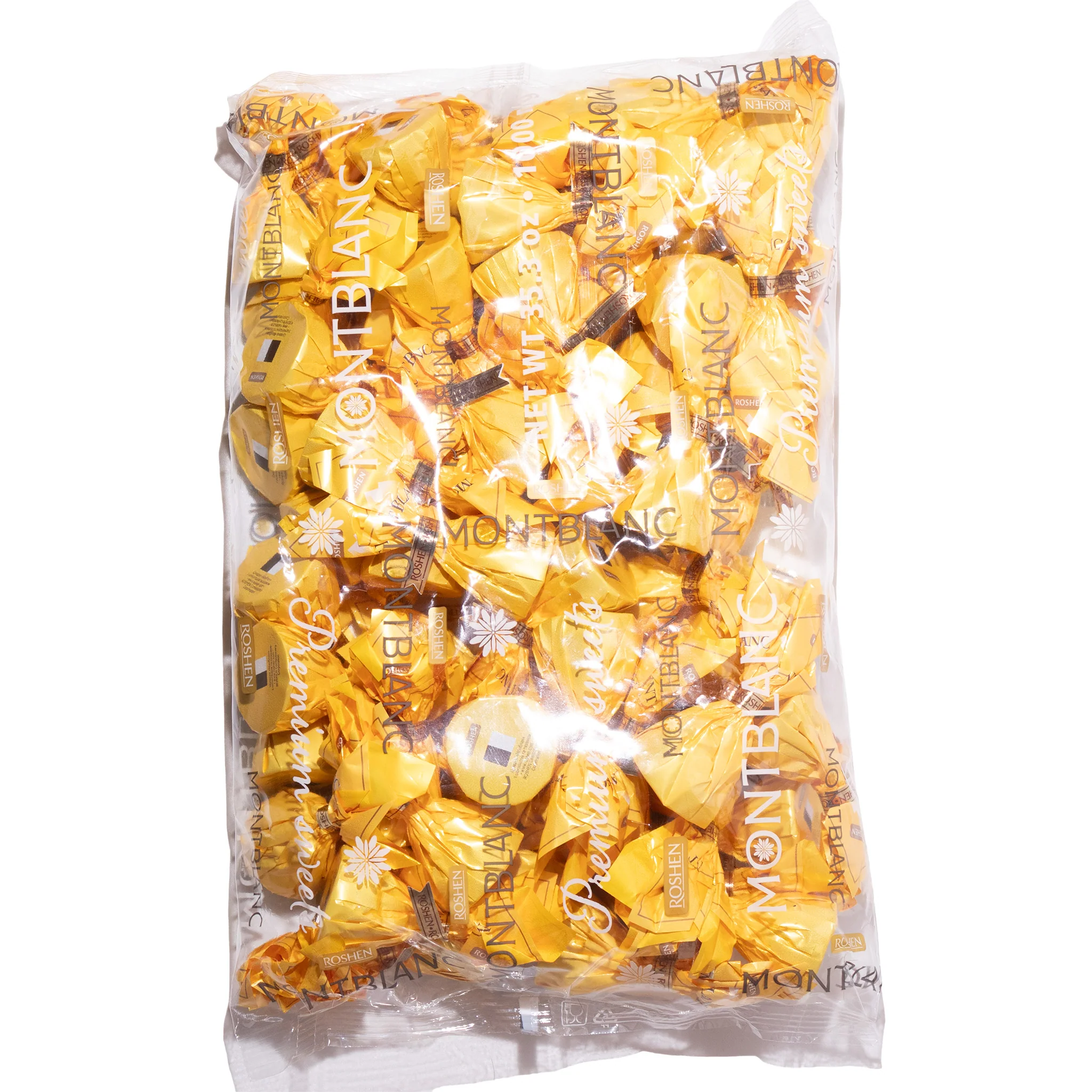Roshen Mont Blanc Candies with Chocolate & Sesame, 2.2lb - Image 2