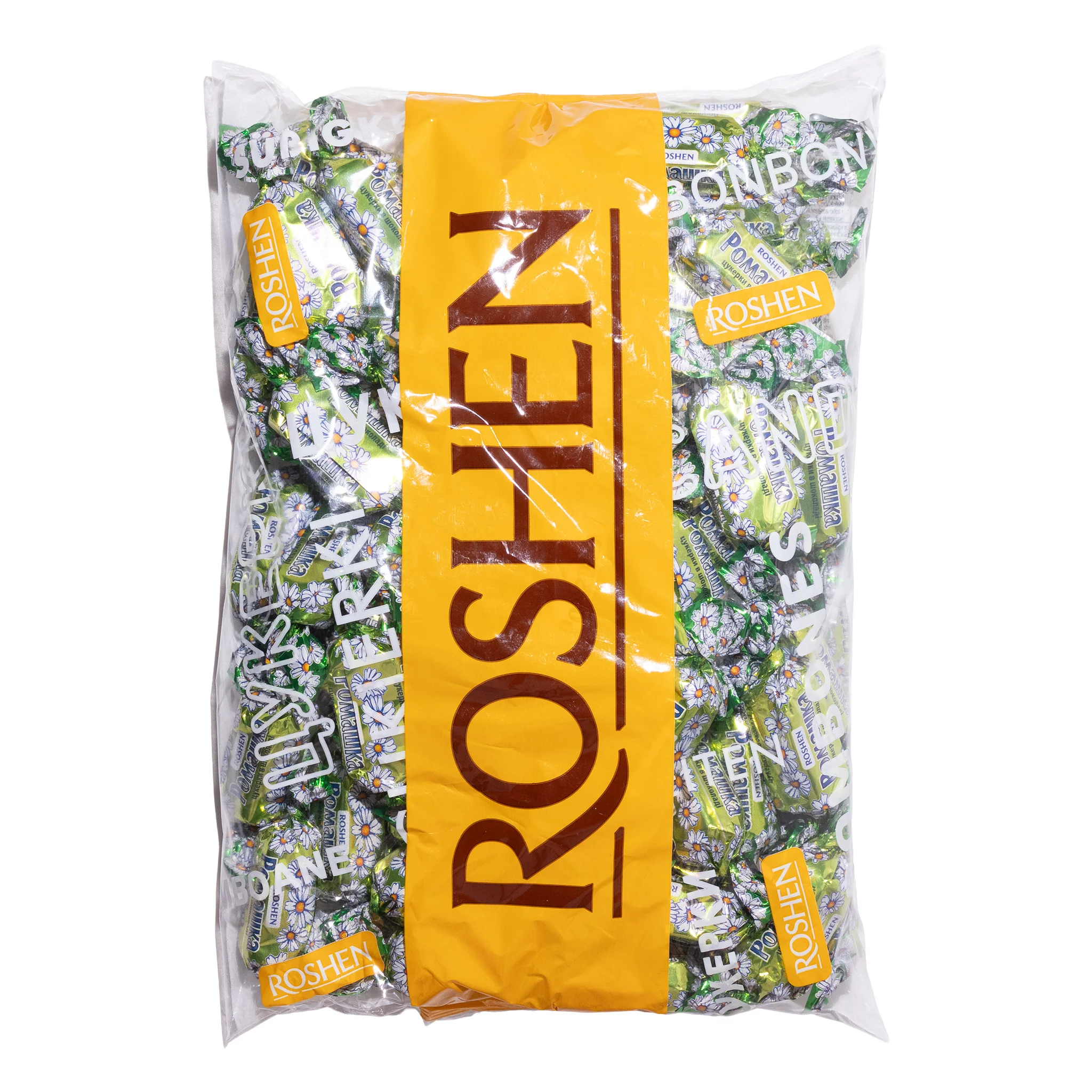 Roshen Romashka Vanilla & Rum Candies, 2.2lb - Image 2