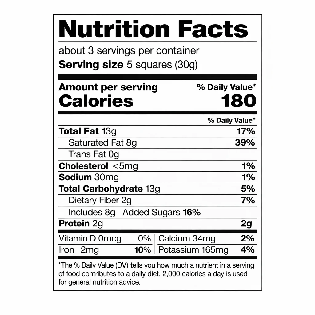 Ferrero Rocher Salted Caramel & Hazelnut 70% Cocoa Dark Chocolate Bar, 3.1oz - Image 2