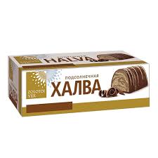 Zolotoy Vek Sunflower Halva Fantasy in Glaze, 470g